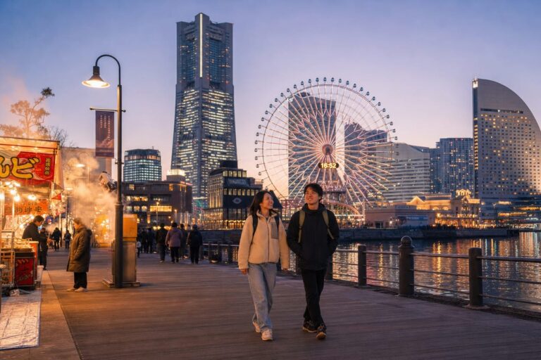 Yokohama in un giorno: itinerario facile da Tokyo tra Minato Mirai, Cosmo World e Landmark Tower